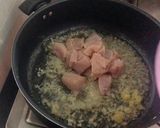 A picture of step 2 of Chicken Vegetable Spaghetti Stir Fry.