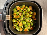 Coles de Bruselas en airfryer