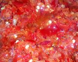 A picture of step 2 of Fried sweet potato with egg sauce.