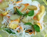 Hình bước làm 3 của món Bún trộn chay tự chế cho ngày mùng 1 :D