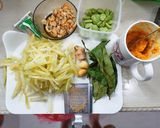 Foto langkah ke 1 dari resep Labu siam Ebi santan untuk anak susah makan.