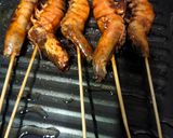 Foto langkah ke 2 dari resep Udang Bakar Madu.