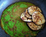 Foto del paso 8 de la receta: Panquecas de albahaca y espinaca con ajo!