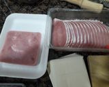 Foto del paso 1 de la receta Librito de lomo relleno de jamón york y queso