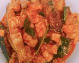 Foto langkah ke 4 dari resep Woku Cuwe Tongkol & Tempe Tanpa Kemangi.