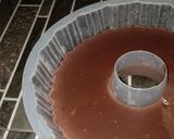 Foto langkah ke 5 dari resep Puding brownis roti tawar.