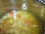 شوربة البطاطس والجزر