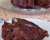 Une image de l'étape 9 de Gâteau chocolat poires.