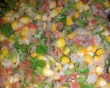A picture of step 4 of Italian party cheese balls.