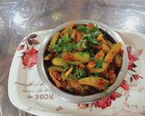 A picture of step 4 of Ivy gourd (Tendli ki sabzi).