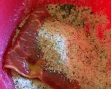 Foto del paso 3 de la receta: Milanesas de carne rellenas con jamón y queso