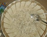 A picture of step 2 of Coconut ball.