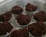 Foto langkah ke 5 dari resep Bronies kukus mekar lembut nyoklat.