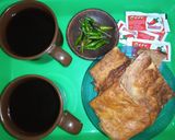 Foto langkah ke 4 dari resep Martabak Telur Kulit Lumpia.