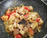 Foto del paso 7 de la receta: Cardo y repollo con seitan
