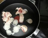 Foto del paso 4 de la receta: Pollo al champiñón con tocino