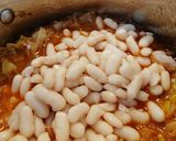 Foto del paso 8 de la receta: Alubias blancas con repollo