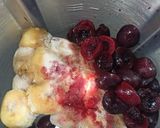 Foto del paso 1 de la receta: Smoothie de plátano y cereza con Clickchef