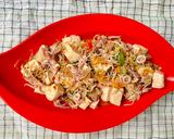 Foto langkah ke 9 dari resep Tumis cumi mix tauge dan tahu.