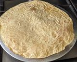 A picture of step 14 of Puran poli.