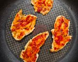 Pestós/Erős Pistás-sajtos csirkemell szelet recept fázis 4 fotója