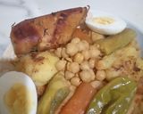 صورة لخطوة 1 من وصفة شخشوخة ♥️ولااروع 😋حارة 👍بالدجاج