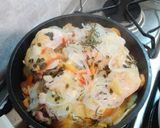 Foto del paso 5 de la receta: Pollo con verduras