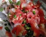 सूजी बेसन का उत्तपम (suji besan ka uttapam recipe in Hindi) रेसिपी चरण 2 फोटो
