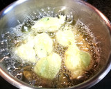 Foto del paso 4 de la receta: Buñuelos con alga espirulina en 10 minutos