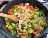 A picture of step 15 of Vegetable and Bacon Soup with Spices.