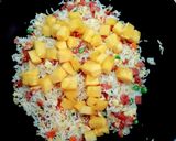 รูปขั้นตอนการทำที่ 4 ของ 🍍ข้าวผัดสับปะรด🍍(Pineapple Fried Rice)🍍khao pad sapparod🍍