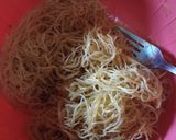Foto langkah ke 1 dari resep Mie hun goreng.