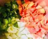 Foto del paso 2 de la receta: CHORIZOS DE CERDO (rellenos de morrón🫑🌶 y provolone🧀) AL VERMOUTH 🥓🥘🥓