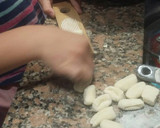 Foto del paso 6 de la receta: Ñoquis precocidos de papa, con crema de verdeo y mollejitas crocantes