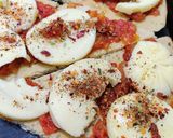 Foto del paso 6 de la receta: Pizza con masa de harina de garbanzos, saludable y espectacular