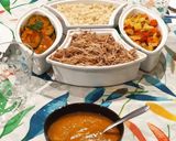 Foto del passaggio 10 della ricetta Pulled Turkey con Sovracoscia di Tacchino