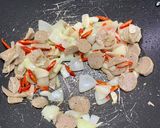 Foto langkah ke 2 dari resep Tumis Buncis Bakso Telur.