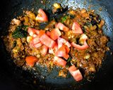 A picture of step 4 of Gongura Prawns (Andhra style Prawns Curry cooked with tangy Sorrel Leaves).