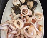 Foto del paso 3 de la receta: Arroz alicantino con morena, calamares y verduritas