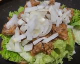 Foto del paso 4 de la receta: Sándwich de carne bbq y queso🥙🍔🥯