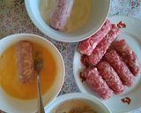 Töltött rántott darált hús recept fázis 2 fotója