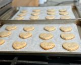A picture of step 13 of Macadamia and Pecan Sandies (Valentine’s Cut-Out Cookies) 💕.