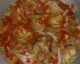 A picture of step 3 of Stir fried macaroni.