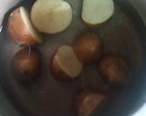 A picture of step 2 of Potato Pancake with a twist.