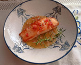 Foto del paso 4 de la receta: Salmón a la plancha en salsa de cítricos & granada // Grilled Salmón with Citrus Sauce & Granade