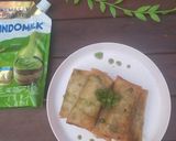 Foto langkah ke 5 dari resep Lumpia Ubi Matcha.