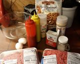 A picture of step 1 of Dee's Barbecue Meatloaf.