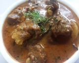 A picture of step 6 of Mutton Curry.