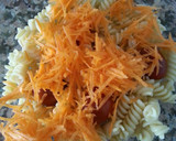 Foto del paso 4 de la receta: Ensalada de espirales con salsa de queso azul
