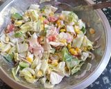 A picture of step 3 of Garden salad.